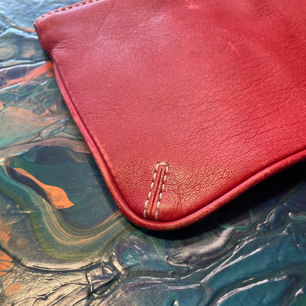 Coach RED wristlet - Picture 7 of 10